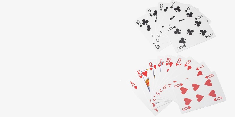 plastic playing cards 