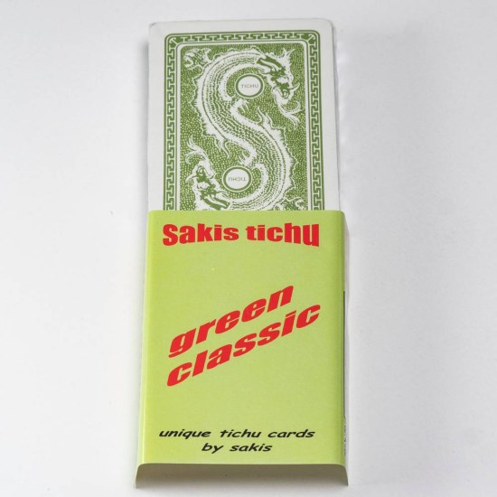 Denis Tichu Ladies Green Playing Cards