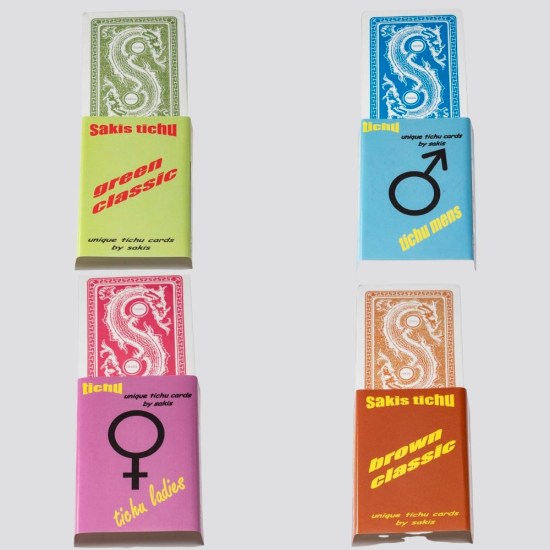  4 Tichu Playing Cards