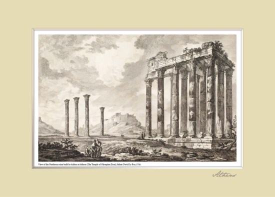 View of the Parthenon